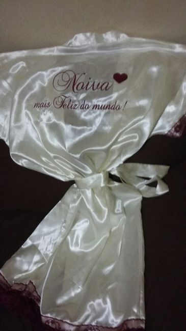 Chegaram os robes meu e da mamãe 😍❤ - 3