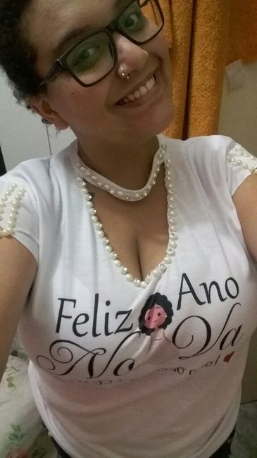 Feliz ano noivos 😍❤👰 Nossas camisetas 👏🍀 5