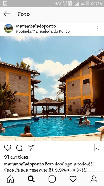 Fechamos a pousada da lua de mel em Porto de Galinhas 😍❤ - 13
