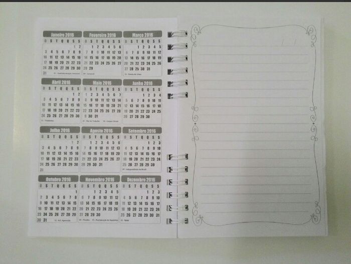 Chegaram as Mini agendas personalizadas ❤️ #vemver - 10