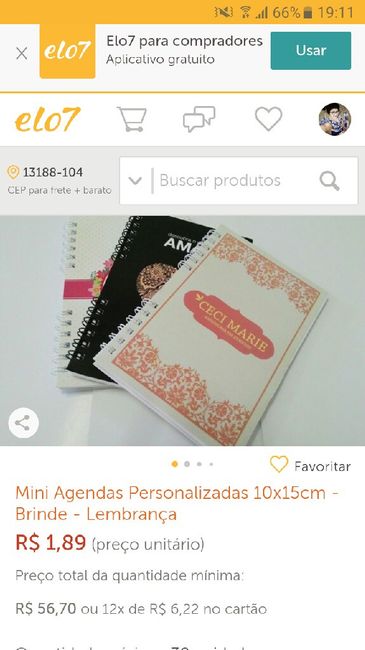 Chegaram as Mini agendas personalizadas ❤️ #vemver - 12