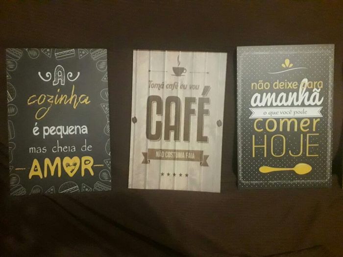 Quadros decorativos 💕 Da série: coisinhas para minha casinha ❤ - 8