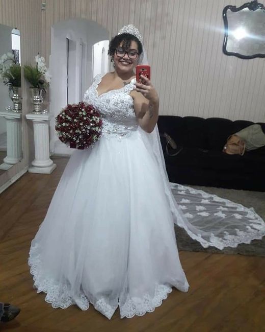 úLtima prova do vestido de noiva ❤️🙏 #vemver #tachegando 7dias - 4