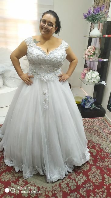úLtima prova do vestido de noiva ❤️🙏 #vemver #tachegando 7dias - 6