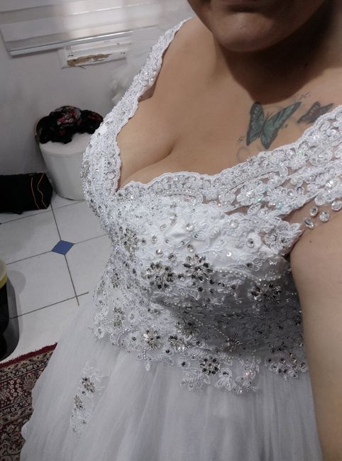 úLtima prova do vestido de noiva ❤️🙏 #vemver #tachegando 7dias - 13
