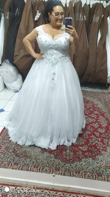 úLtima prova do vestido de noiva ❤️🙏 #vemver #tachegando 7dias - 14