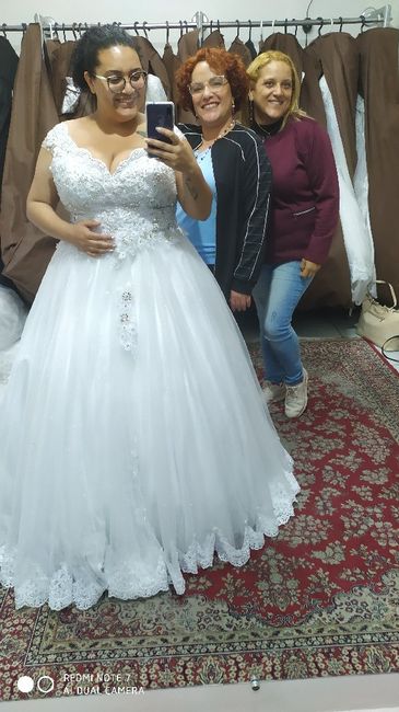úLtima prova do vestido de noiva ❤️🙏 #vemver #tachegando 7dias - 16
