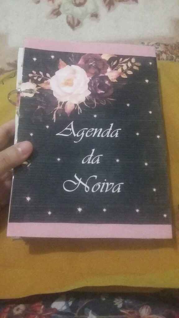 Minha Agenda/planner da Noiva ❤ #dicas #vemver - 1