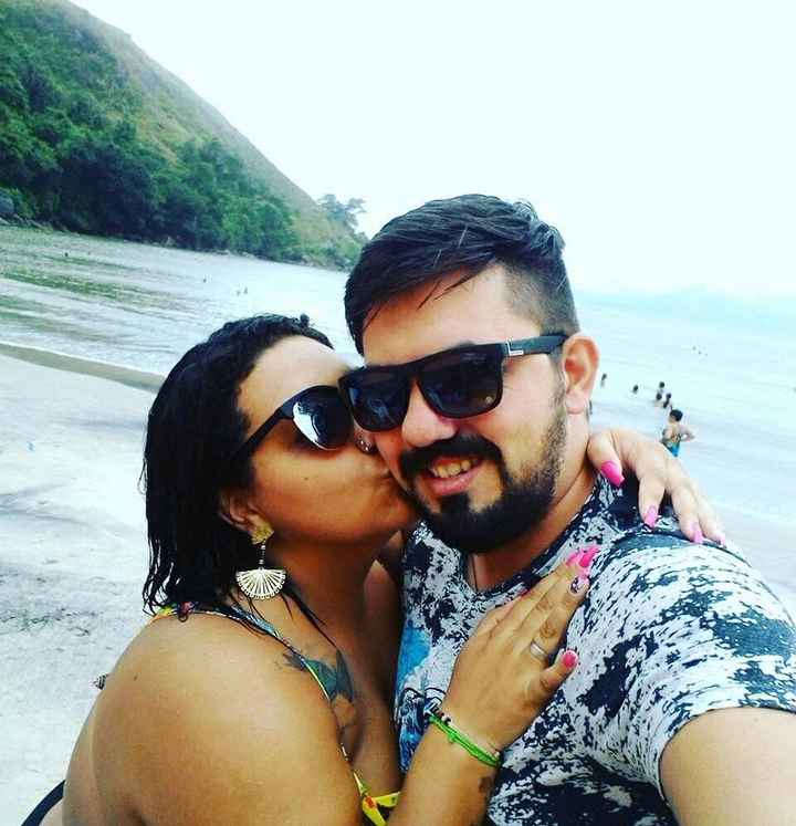 Primeira Viagem a praia juntos