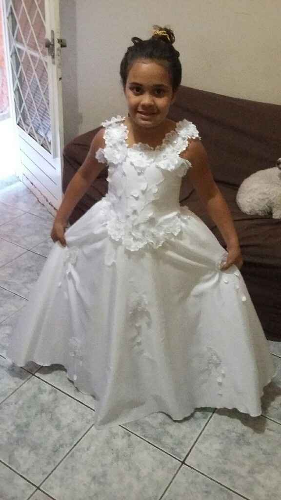 Vestido de uma das minhas daminhas ❤ #vemver ❤ - 1