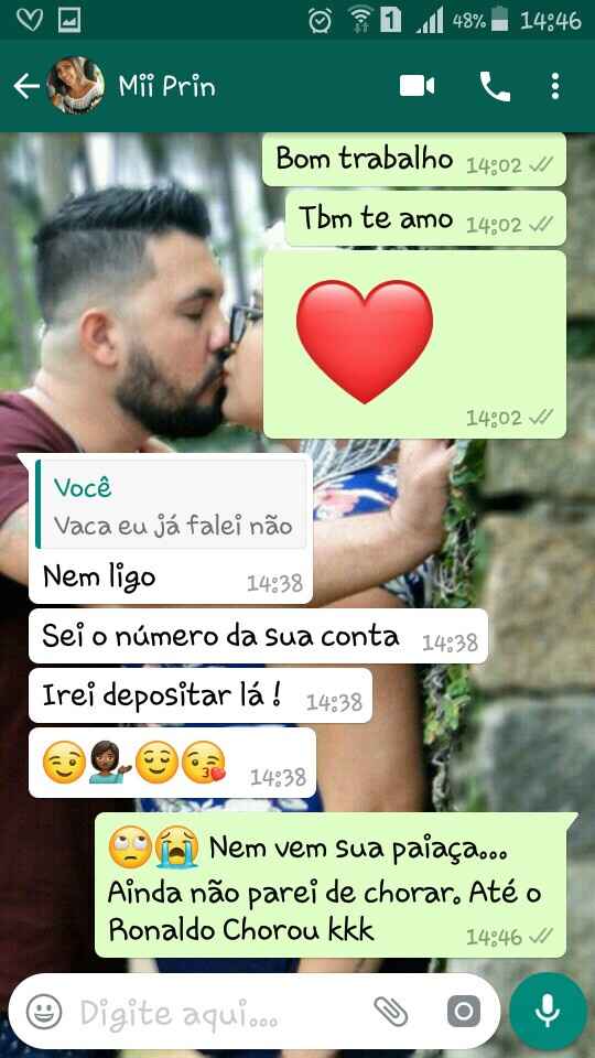 Meu primeiro presente de casamento 😭❤ muita emoção #textao #vemler - 5