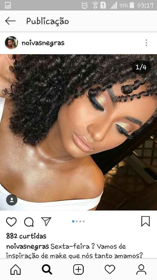 Inspirações Make-up pele negra e parda ❤ #vemver - 53