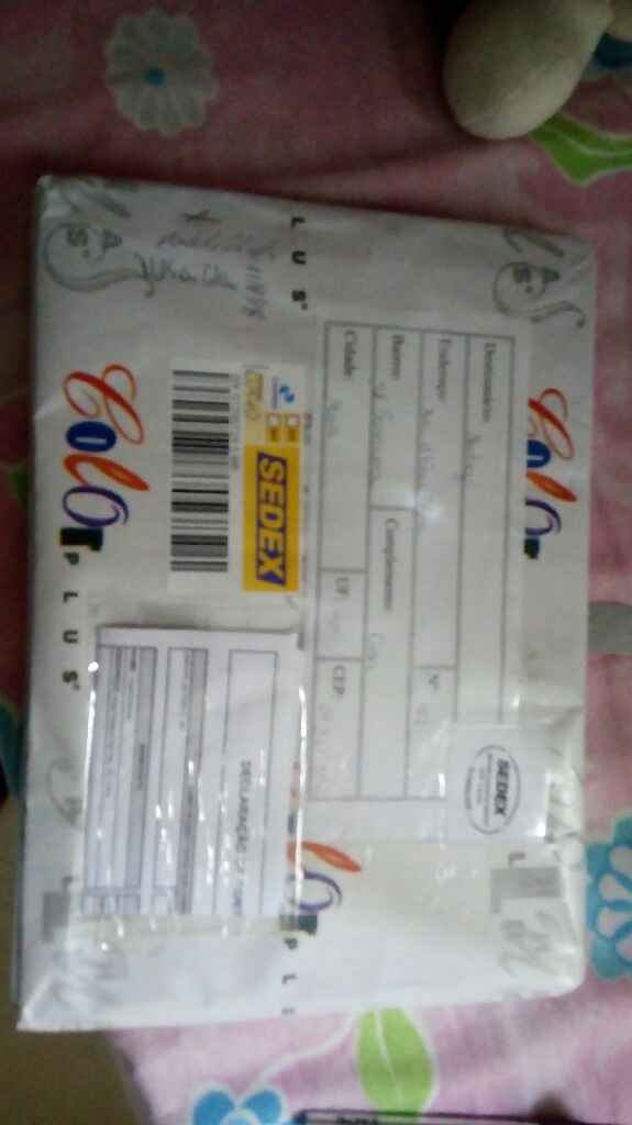Chegaram meus papeis para o convite - 1