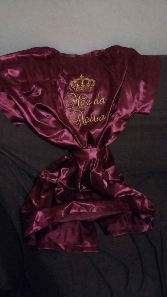 Chegaram os robes meu e da mamãe 😍❤ - 1