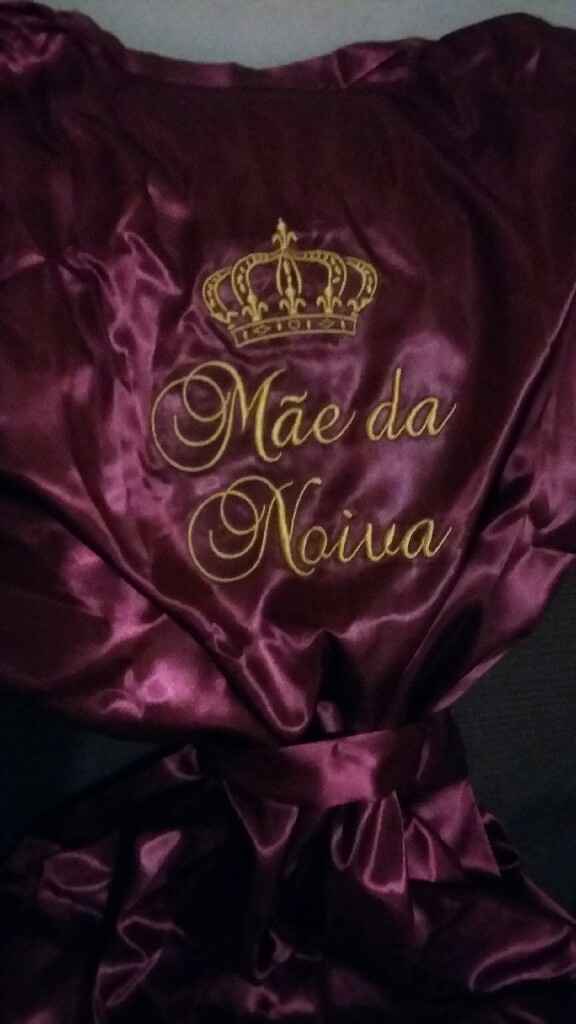 Chegaram os robes meu e da mamãe 😍❤ - 2