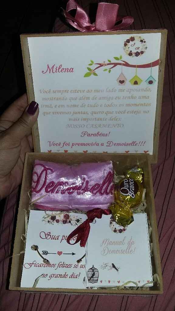 Convite Padrinhos/demoiselles/damas prontos 💕🔝 #vemver 🍀 - 24