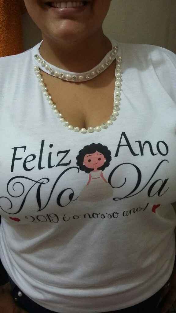 Feliz ano noivos 😍❤👰 Nossas camisetas 👏🍀 - 4