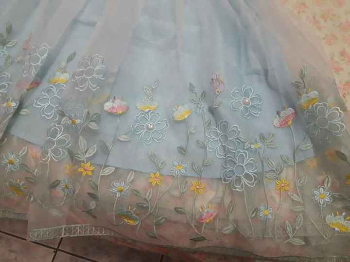 Vestido demoiselles e várias dúvidas 😂😍 #ajuda - 1