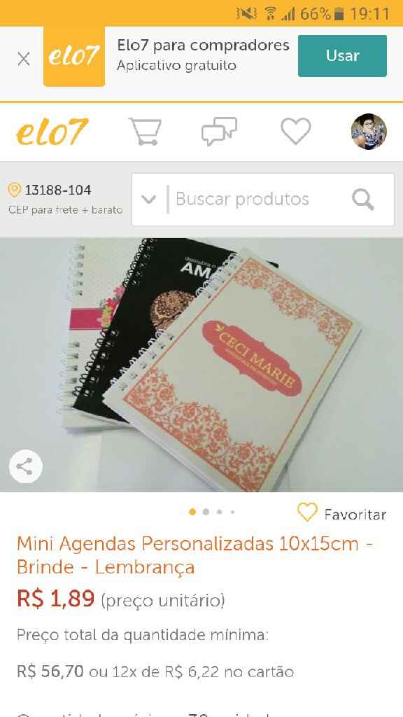 Chegaram as Mini agendas personalizadas ❤️ #vemver - 12