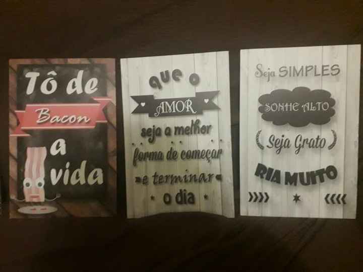 Quadros decorativos 💕 Da série: coisinhas para minha casinha ❤ - 7