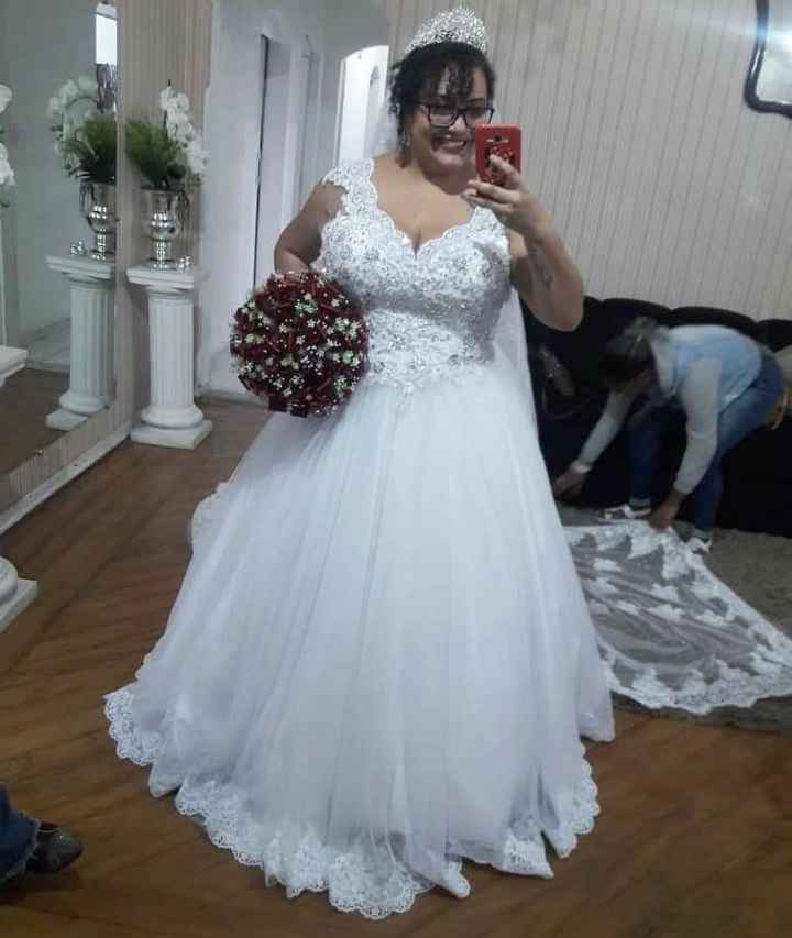 úLtima prova do vestido de noiva ❤️🙏 #vemver #tachegando 7dias - 3