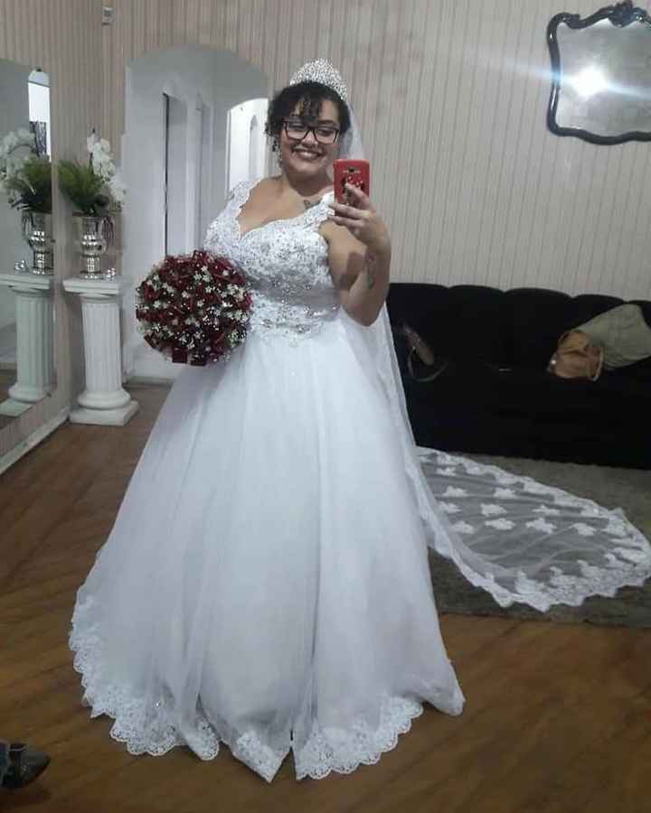 úLtima prova do vestido de noiva ❤️🙏 #vemver #tachegando 7dias - 4