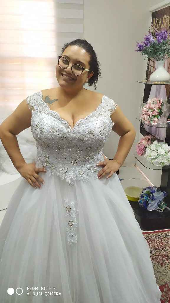 úLtima prova do vestido de noiva ❤️🙏 #vemver #tachegando 7dias - 7