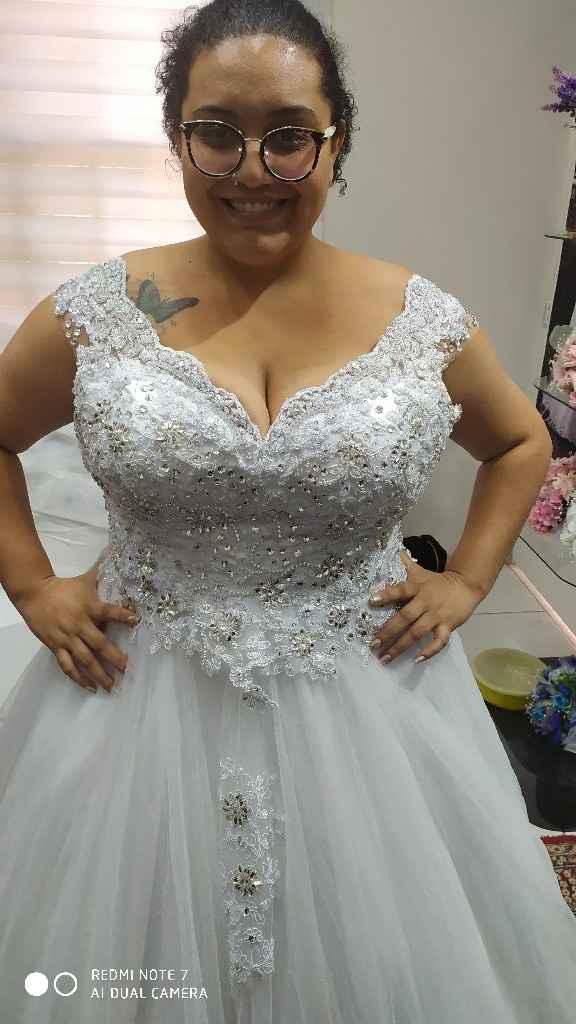 úLtima prova do vestido de noiva ❤️🙏 #vemver #tachegando 7dias - 9