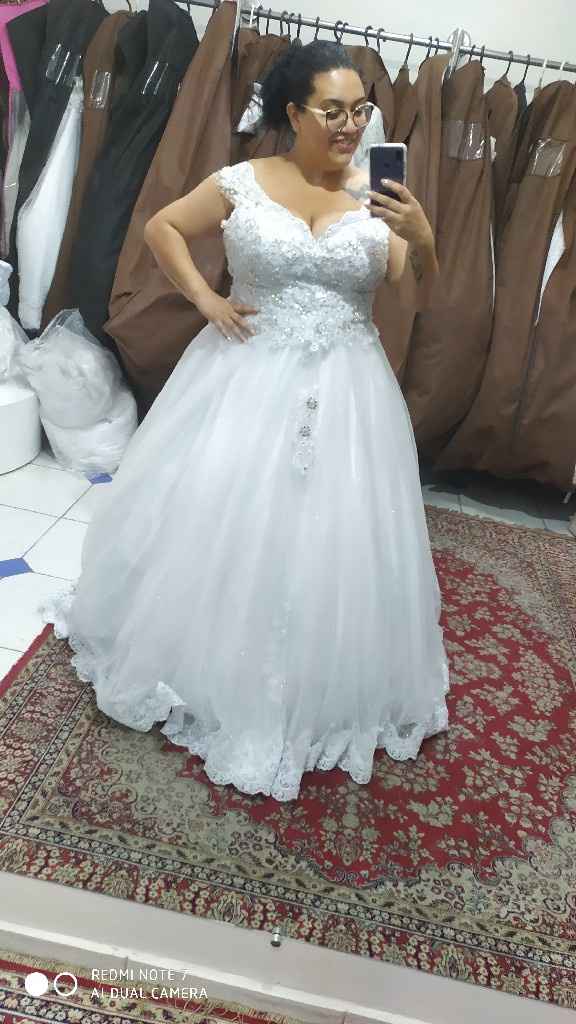 úLtima prova do vestido de noiva ❤️🙏 #vemver #tachegando 7dias - 11
