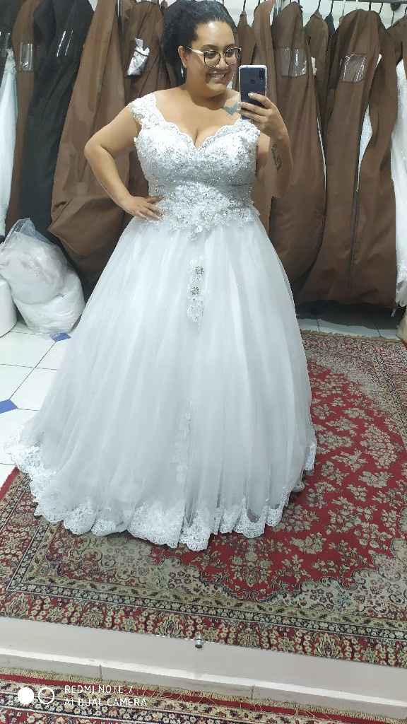 úLtima prova do vestido de noiva ❤️🙏 #vemver #tachegando 7dias - 14