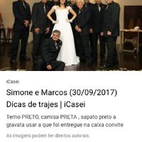 Padrinhos de terno preto, blusa preta. Alguém? - 1