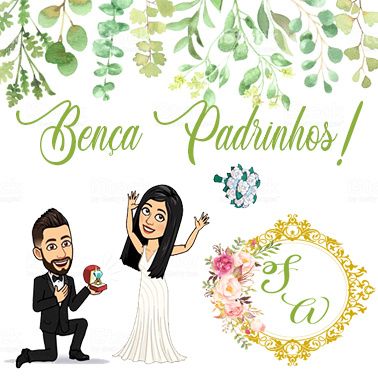 Convite padrinhos