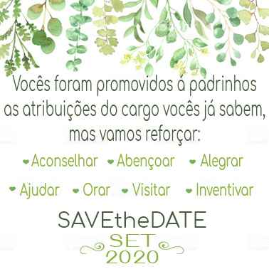 Convite padrinhos