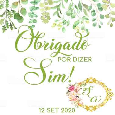 Convite padrinhos