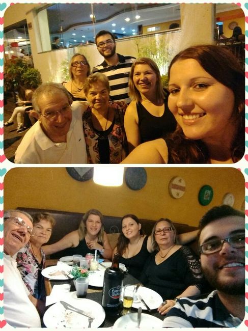 Entregando o convite para as mães - 2