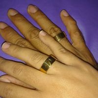 Nossas alianças oficiais de noivado - 1