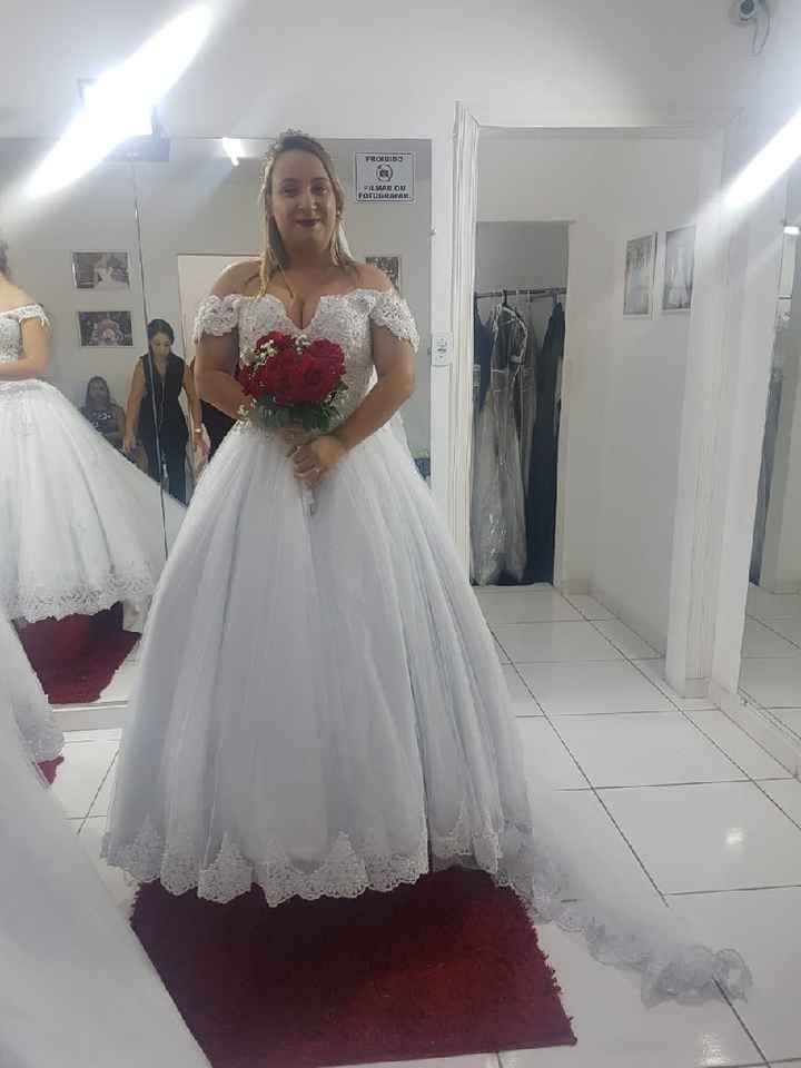 Vestido de  grande dia. - 2
