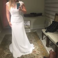 e quando vc poe um vestido de noiva pela primeira vez 🤗 - 2