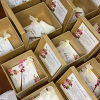 Montagem da caixa dos padrinhos!