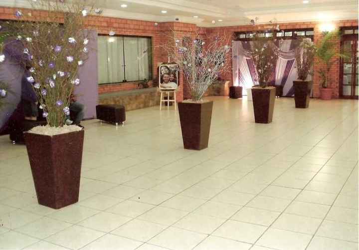 hall  que da acesso ao salao de festa e local da cerimonia
