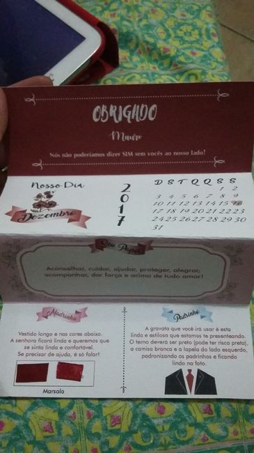 Convite Padrinhos