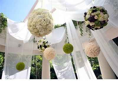 Decoração - Buquês pendurados 