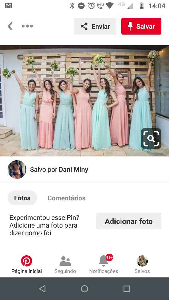 Madrinhas: dificuldade para encontrar a cor? - 1