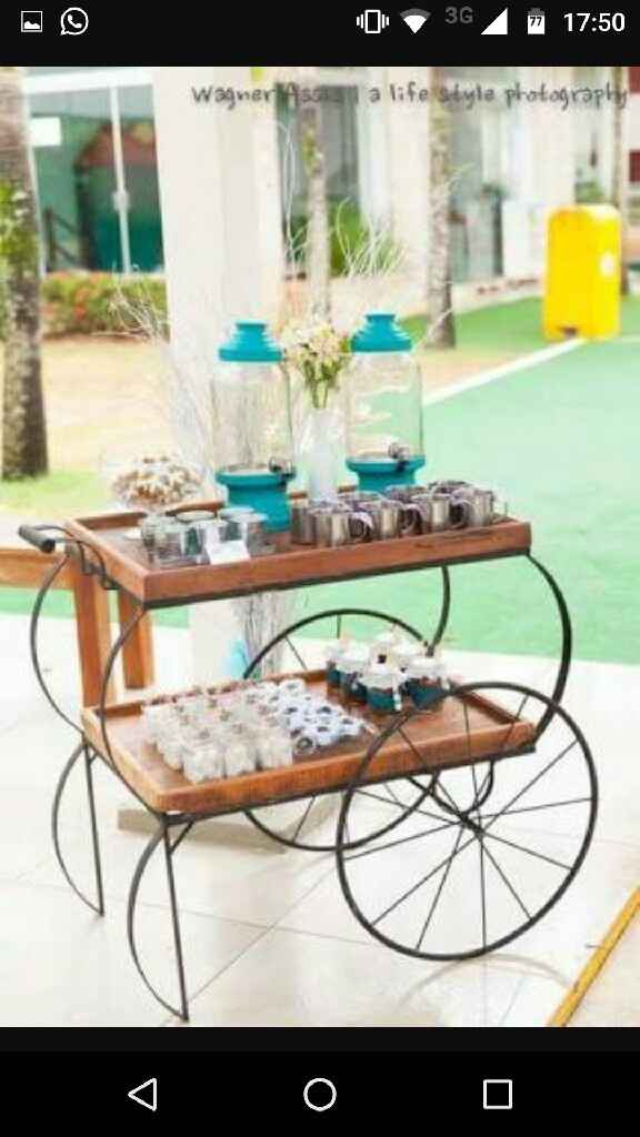 Suqueiras em casamento ao ar livre - 1