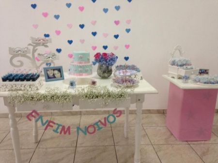 Decoração do Noivado