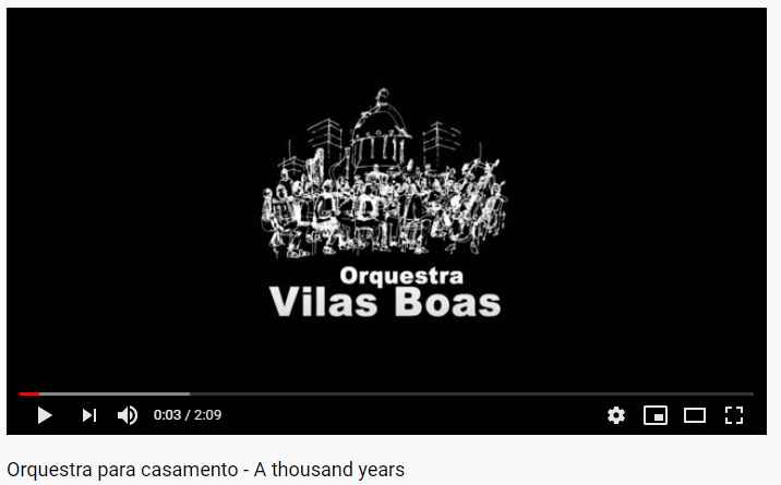 A orquestra!