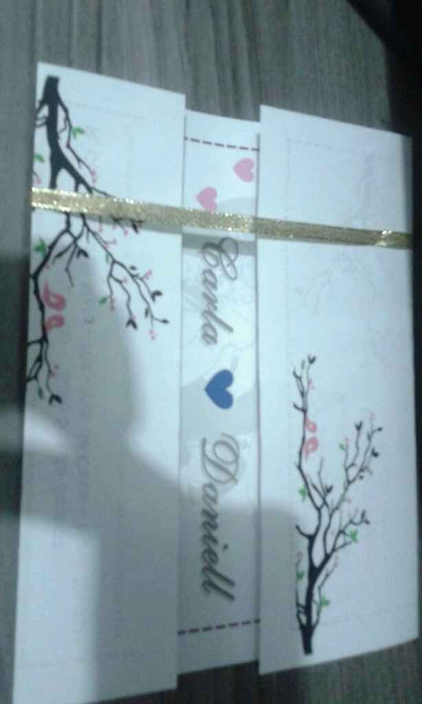 Convite de casamento - 1