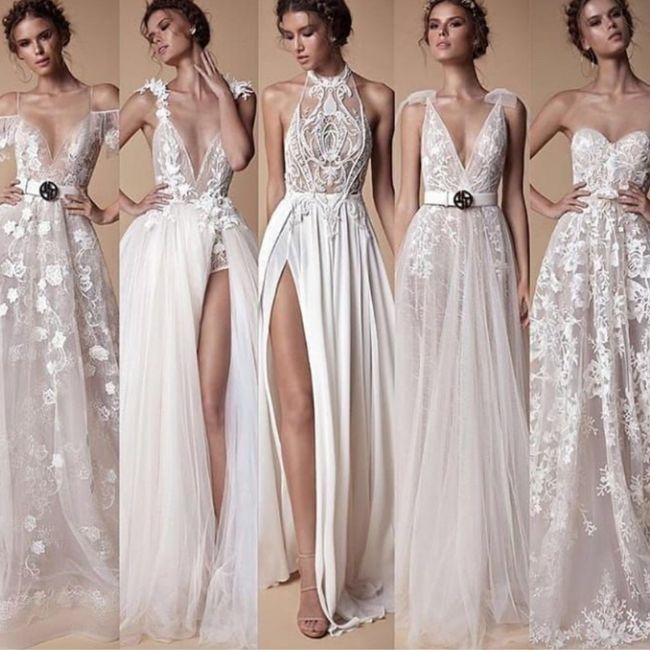 e se seu noivo fosse escolher seu vestido ... qual escolheria? 👰 2