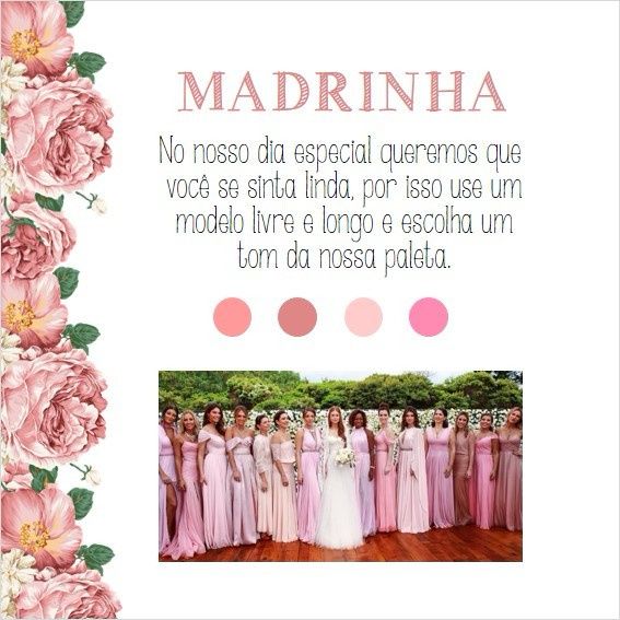 Fiz a arte do convite de padrinhos! 3