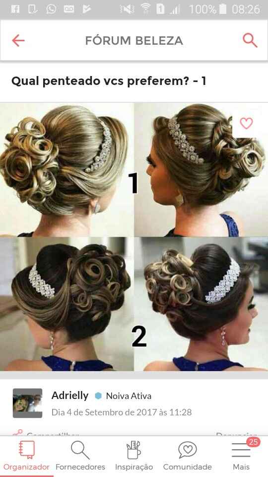  Penteado, qual escolher? - 1